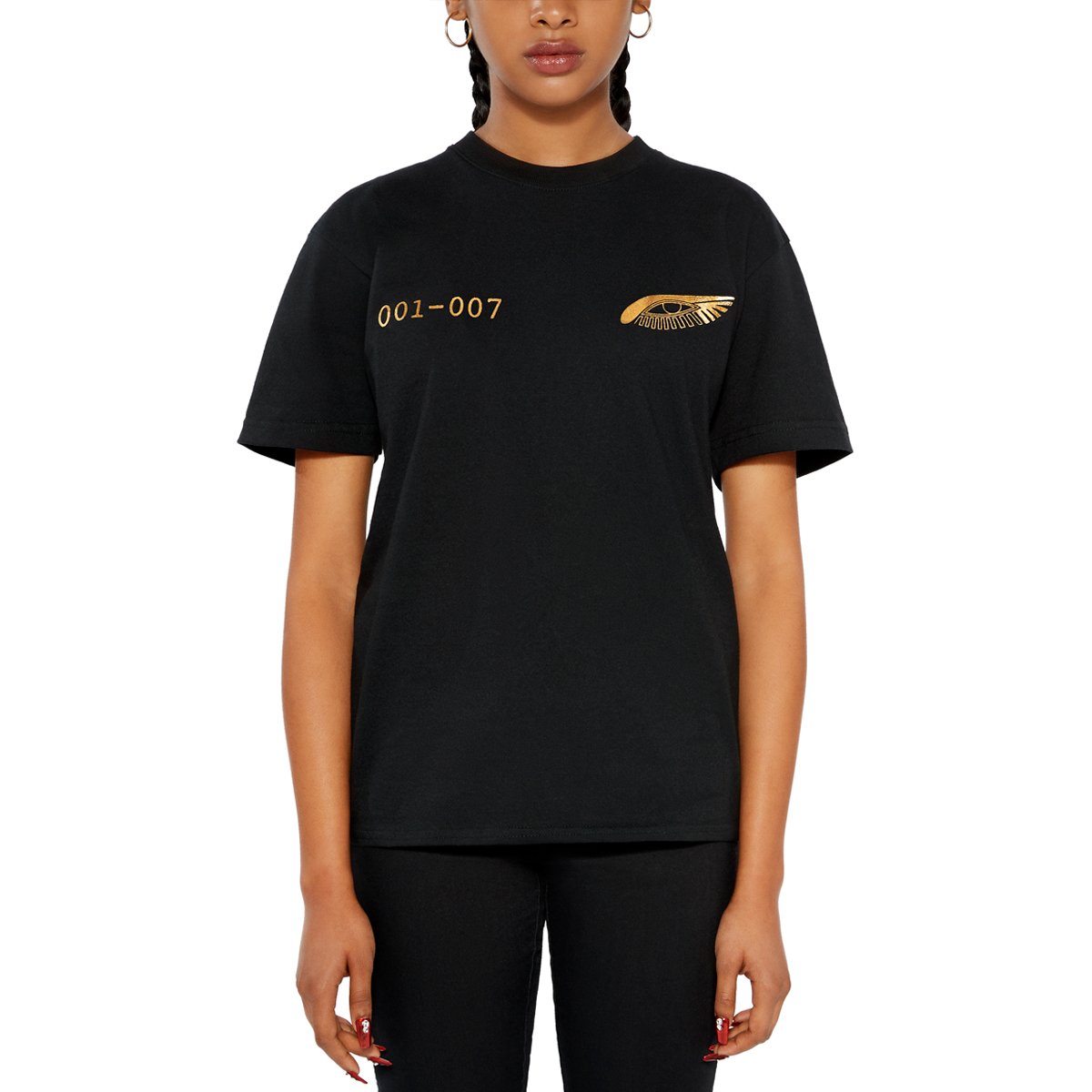 hieroglyphic-short-sleeve-t-03-03-PMG_APPAREL-002_MODEL_F-FRONT-1 Apparel 002 Classic Printed S/S T- Size M