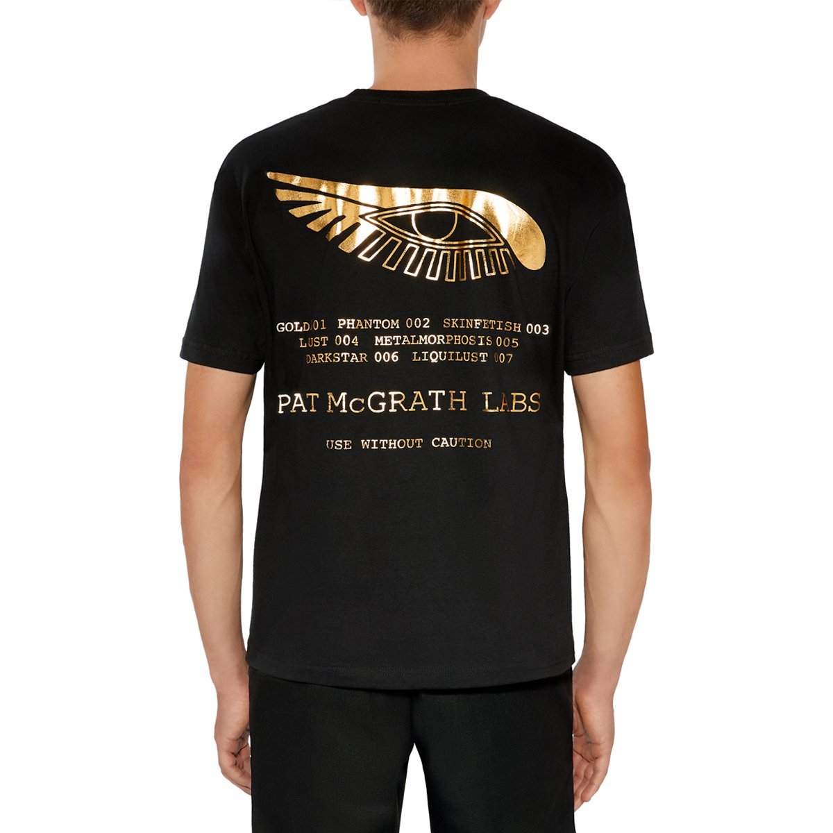 hieroglyphic-short-sleeve-t-06-06-PMG_APPAREL-002_MODEL_M-BACK Apparel 002 Classic Printed S/S T- Size M