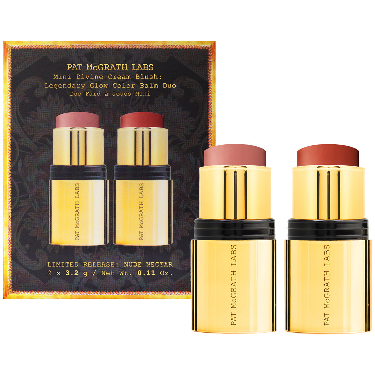 mini-divine-cream-blush-legendary-glow-color-balm-duo-16-16-PMG_HOL25_PDP_MiniDivineCremeBlush_NudeNectar_Pack Mini Divine Cream Blush: Legendary Glow Color Balm Duo